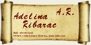Adelina Ribarac vizit kartica